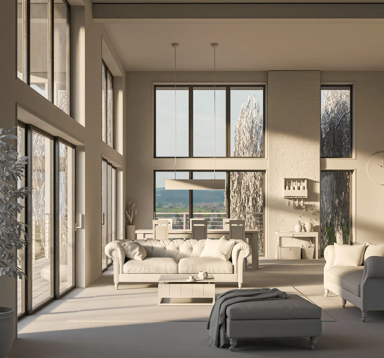 Hitsman Design 3D Rendering with Override Material