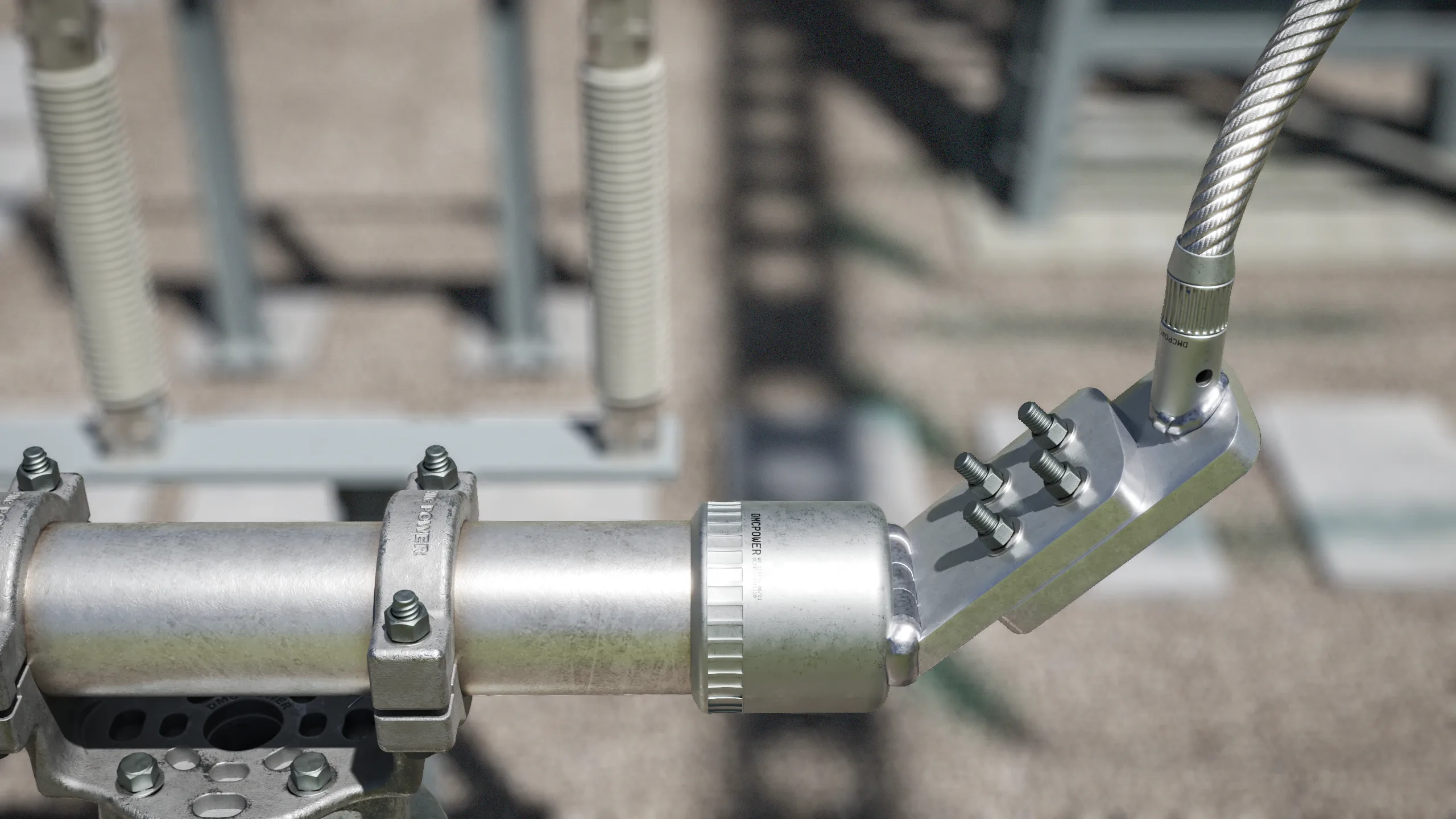 Hitsman Design Modeling & Rendering of DMC Power Bus Connector